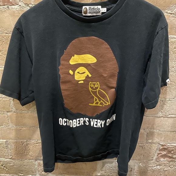 BAPE and OVO collab black tshirt - Picture 5 of 5